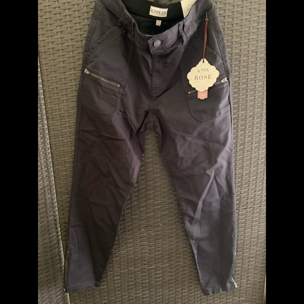 Knox Rose Women’s Ankle Skinny No Gap Waist Pants